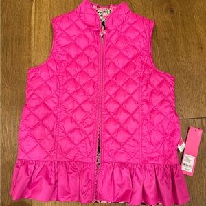 Lilly Pulitzer kids reversible vest size 8-10. Never worn 🩷
